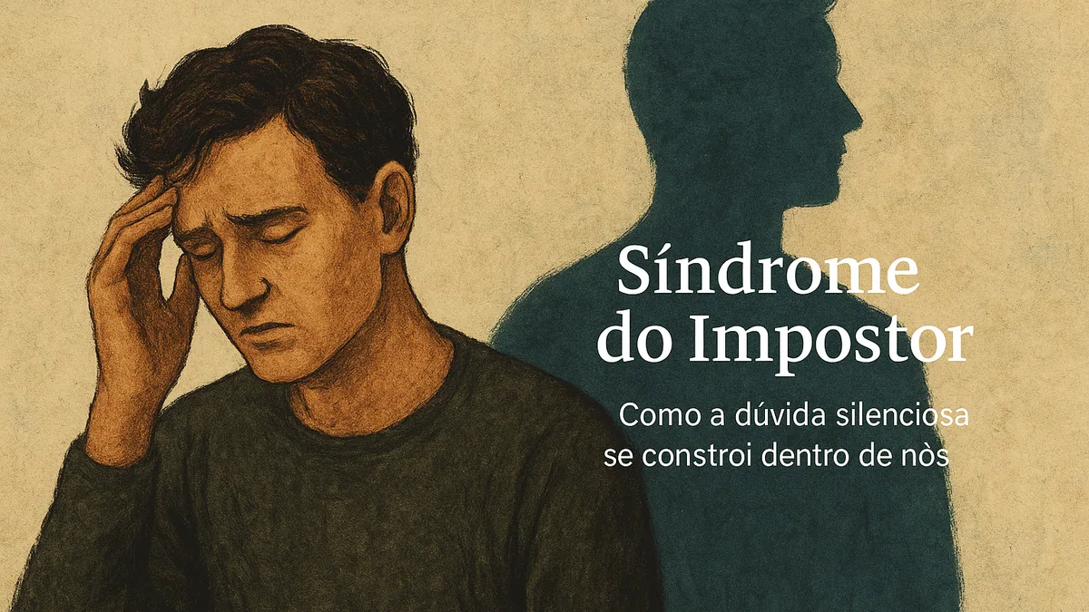 Capa do artigo Síndrome do Impostor: quando a dúvida fala mais alto que a realidade